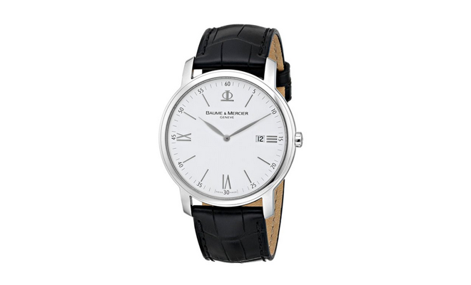 Baume & Mercier Men's 8485 Classima Swiss Date Watch - Dapperfied